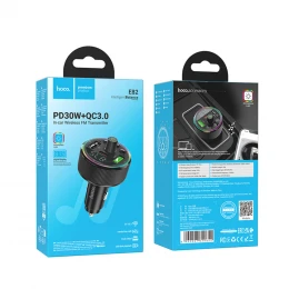 FM-модулятор Hoco E82 PD/QC3.0 30W