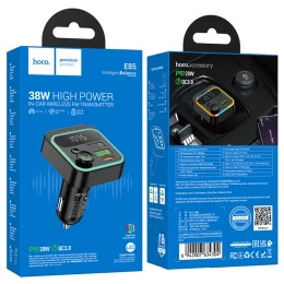 FM-модулятор Hoco E85 PD/QC3.0 20W