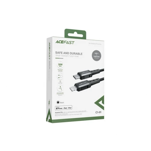 Кабель Acefast C1-01 PD 30W 3A Type-C to Lightning 1,2m