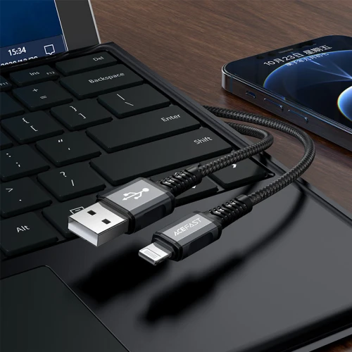 Кабель Acefast C1-02 2.4A USB to Lightning 1.2m