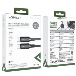 Кабель Acefast C17-03 60W Type-C to Type-C 1.2m