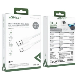 Кабель Acefast C18-04 3A USB to Type-C 1.2m