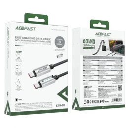 Кабель Acefast C19-03 60W Type-C to Type-C 1.2m