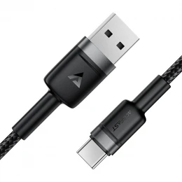 Кабель Acefast C22-04 3A USB to Type-C 1.2m