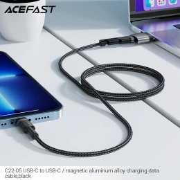 Кабель Acefast C22-05 140W Type-C to Type-C 1.2m