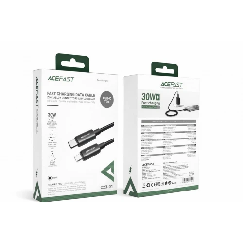 Кабель Acefast C23-01 27W Type-C to Lightning 1.2m
