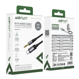 Кабель AUX Acefast J11 Type-C to 3.5 1m