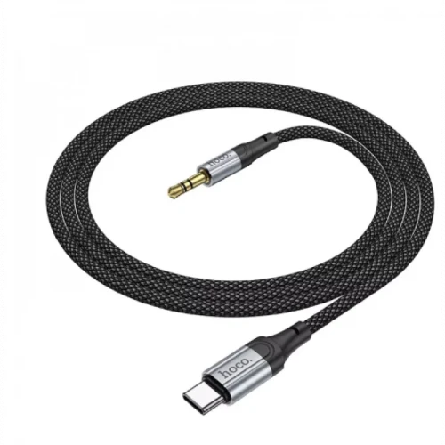 Кабель AUX Hoco UPA26 Type-C to 3.5 1m
