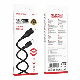 Кабель Borofone BX113 Silicone Type-C to Lightning 2m