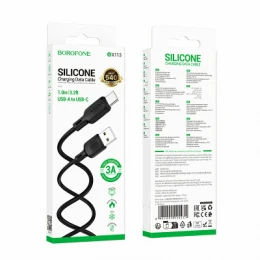 Кабель Borofone BX113 Silicone USB to Type-C 1m