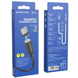 Кабель Borofone BX41 Magnetic USB to Type-C 1m