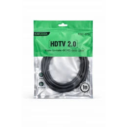 Кабель HDMI-HDMI Kakusiga KSC-979 4K HDTV 2.0 1m