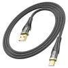 Кабель Hoco U121 gold standart 5A USB to Type-C 1m