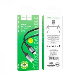 Кабель Hoco X102 Fresh USB to Lightning 1m