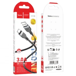 Кабель Hoco X109 3A USB to Type-C 2m