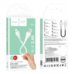 Кабель Hoco X37 Wieldy USB to Lightning 0.5m