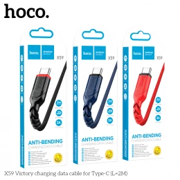 Кабель Hoco X59 Victory 3A USB to Type-C 2m