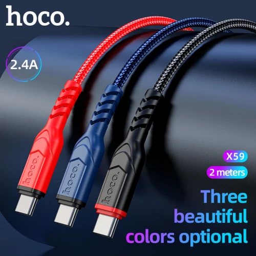 Кабель Hoco X59 Victory 3A USB to Type-C 2m