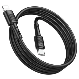 Кабель Hoco X83 Victory PD 20W Type-C to Lightning 1m