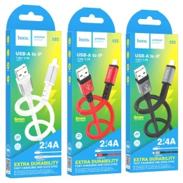 Кабель Hoco X85 Strength USB to Lightning 1m