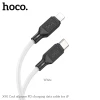 Кабель Hoco X90 Silicone 20W Type-C to Lightning 1m