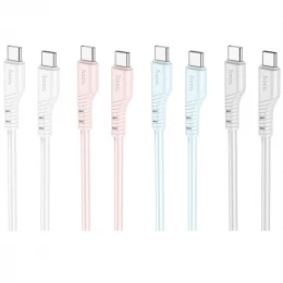 Кабель Hoco X97 Silicone 60W Type-C to Type-C 1m