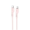 Кабель Hoco X97 Silicone PD 20W Type-C to Lightning 1m