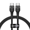Кабель SENTEO Montes series ST-01 60W Type-C to Type-C 1m
