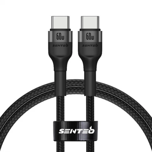 Кабель SENTEO Montes series ST-01 60W Type-C to Type-C 1m