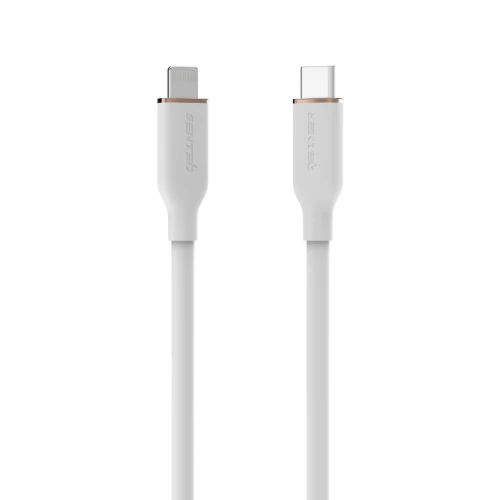 Кабель SENTEO SL-02 Silicone PD 3.0 Type-C to Lightning кабель MFI з сертифікатом CE