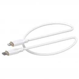 Кабель SENTEO SL-02 Silicone PD 3.0 Type-C to Lightning кабель MFI з сертифікатом CE