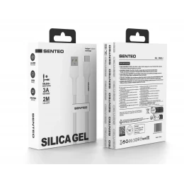 Кабель SENTEO SL-03 Silica Gel 18W USB to Type-C 2m