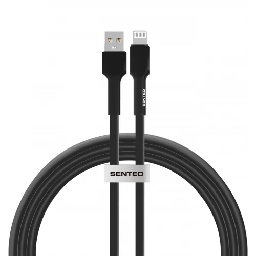 Кабель SENTEO SL-03 Silica Gel 3A USB to Lightning 1m