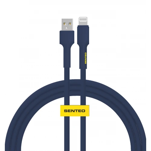 Кабель SENTEO SL-03 Silica Gel 3A USB to Lightning 1m