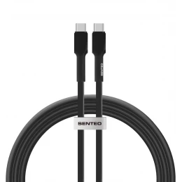 Кабель SENTEO SL-03 Silica Gel 60W Type-C to Type-C 2m