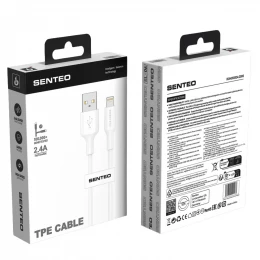 Кабель SENTEO SL-06 2.4A USB to Lightning 1m