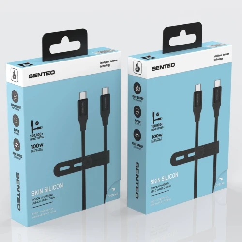 Кабель SENTEO SL-07 100W Type-C to Type-C 1.2m