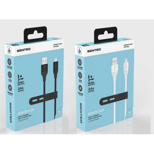 Кабель SENTEO SL-07 2.4A USB to Lightning 1.2m