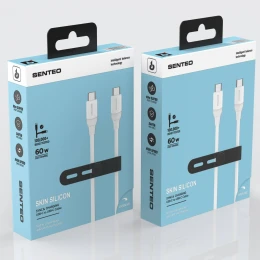 Кабель SENTEO SL-07 60W Type-C to Type-C 1.2m