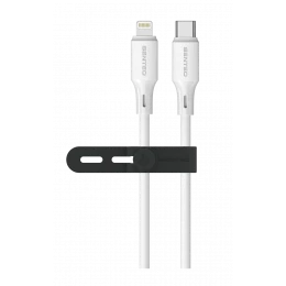 Кабель SENTEO SL-08 nano silicone  30W Type-C to Lightning 1m