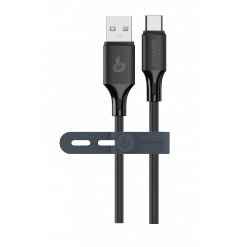 Кабель SENTEO SL-08 nano silicone  3A USB to Type-C 1m