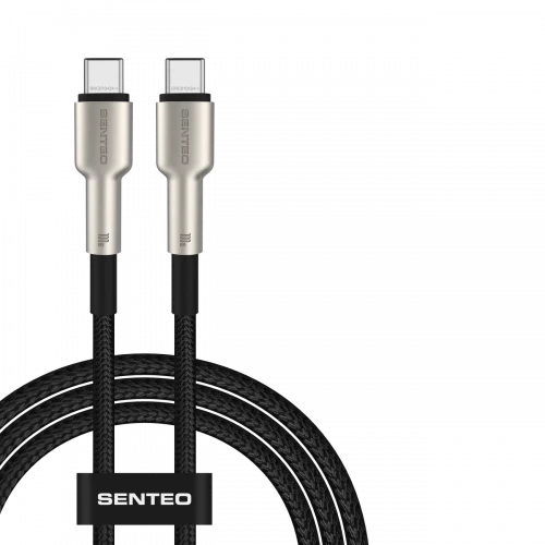 Кабель SENTEO SM-03 Iron series 100W Type-C to Type-C 2m