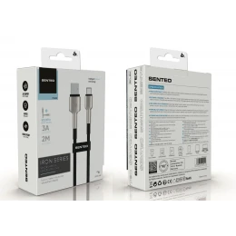 Кабель SENTEO SM-03 Iron series 18W 3A USB to Type-C 2m