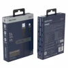 Кабель SENTEO SM-05 Onyx series 2.4A USB to Lightning 1m