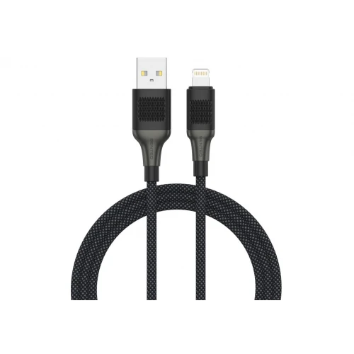 Кабель SENTEO SM-05 Onyx series 2.4A USB to Lightning 1m