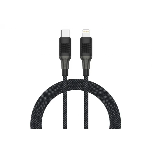 Кабель SENTEO SM-05 Onyx series 30W Type-C to Lightning 1m