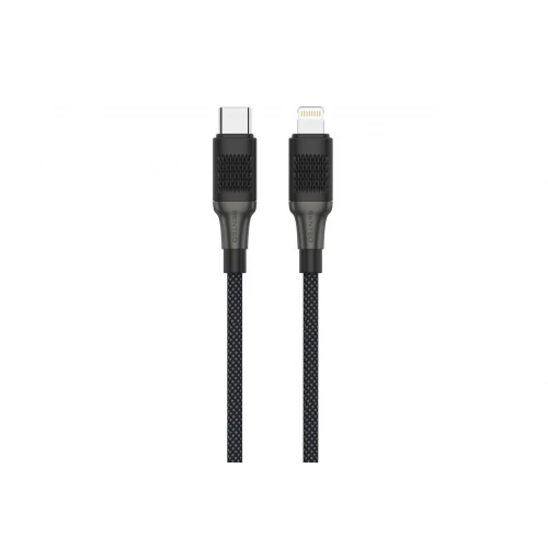 Кабель SENTEO SM-05 Onyx series 30W Type-C to Lightning 1m