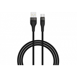 Кабель SENTEO SM-05 Onyx series 3A USB to Type-C 1m