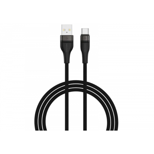 Кабель SENTEO SM-05 Onyx series 3A USB to Type-C 1m