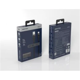 Кабель SENTEO SM-05 Onyx series 3A USB to Type-C 1m